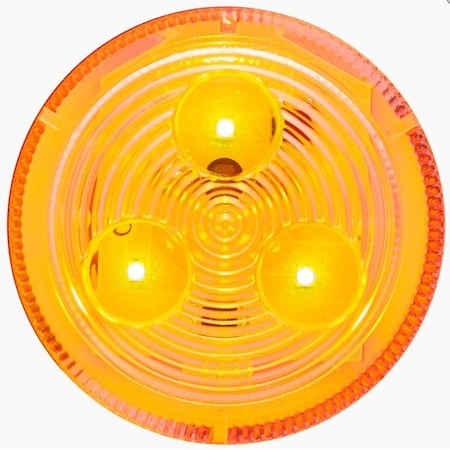 Optronics Clear Lens Yellow 2.5 Marker/Clearance Light, 12V MCL57ACB